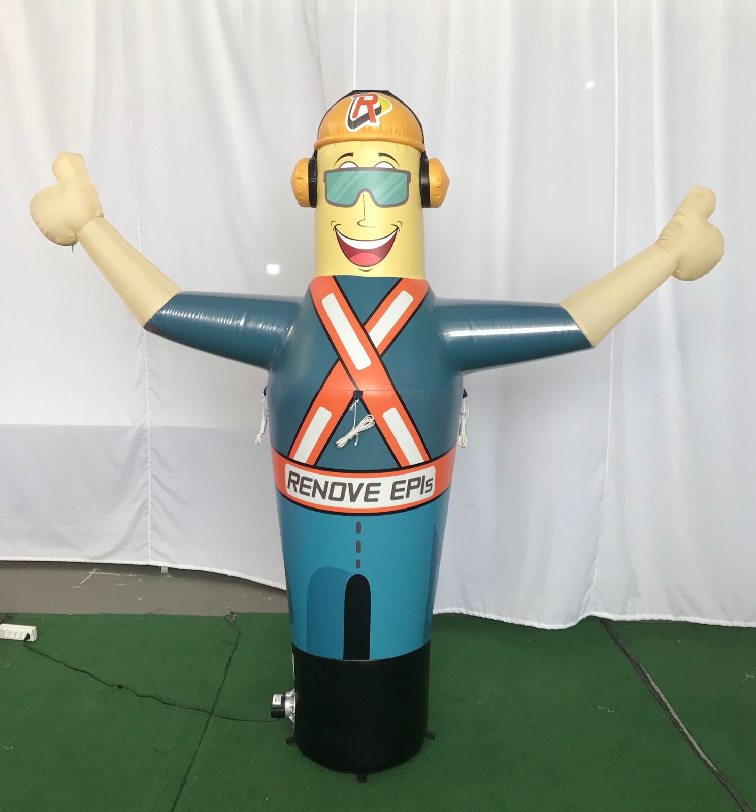 boneco inflável renove epi
